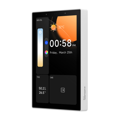 Panel kontrolli smart Sonoff NSPanel Pro 120, 4.7", WiFi Bluetooth Zigbee Matter, i bardhë