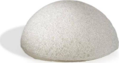Сунѓер за лице Mohani Konjac Natural, нежно чистење, биоразградлив материјал, бел