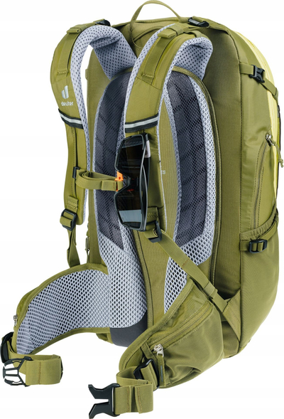Shpinore çiklizmi Deuter Trans Alpine 30, 30L, me mbulesë shiu, gri