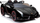 Makinë elektrike lodër Lamborghini Veneno, 2 ulëse, për kalamaj, e zezë