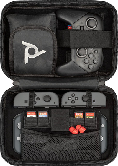 Çantë mbrojtëse PDP Case Elite Edition 500-139-EU, për Nintendo, e zezë gri