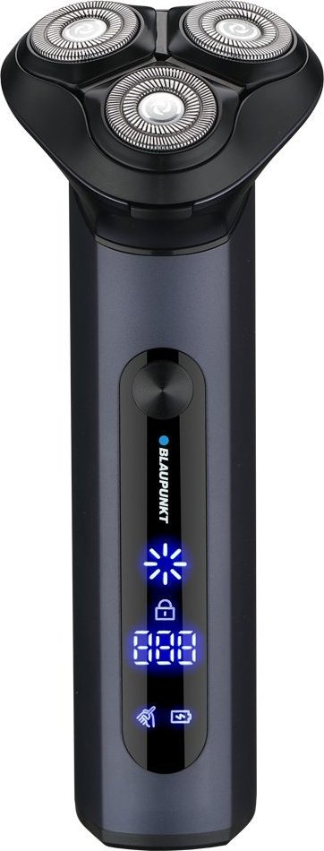 Brisk elektrik Blaupunkt MSR711, 3 koka rrotulluese, bateri 200 min, gri