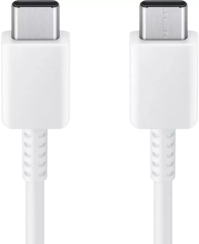Kabllo Samsung USB C, 1.8m, USB C në USB C, e bardhë