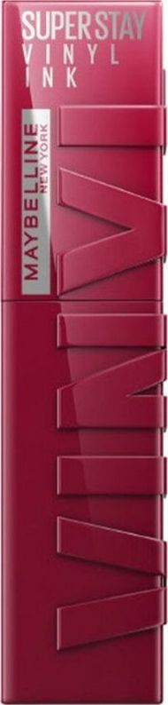 Buzëkuq i lëngshëm Maybelline Superstay Vinyl Ink 30 Unrivaled, efekt vinili, 4.2 ml
