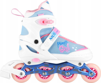 Patina inline Nils Extreme Princess NA18168A, nr. S 31-34, e bardhë