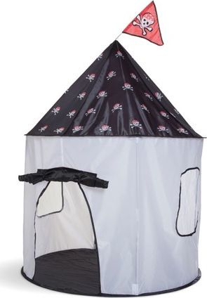 Çadër loje BuitenSpeel Pirate Tent, për kalamaj 3+, me piratë, bardh e zi