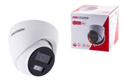 Kamerë IP Hikvision DS-2CD1363G2-LIU, 6MP, audio, e bardhë