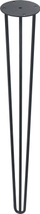 Këmbë tavoline çeliku Sourcing Steel Hairpin Leg D8 L710, 71 cm, të zeza