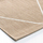 Tapet ballkoni Douceur d'intérieur Damira, 160 x 230 cm, plastik, bezhë