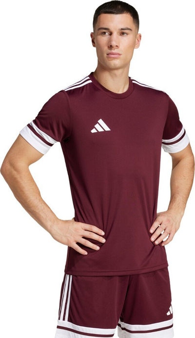 Bluzë sportive Adidas Squadra 25 M JC8675, poliester 100%, e bardhë