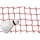 Rrjetë badminton Victoria Sport, 6 m, pambuk, burgundy