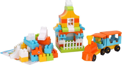 Set blloqesh ndërtimi Block Set, 90 copë, shumëngjyrësh