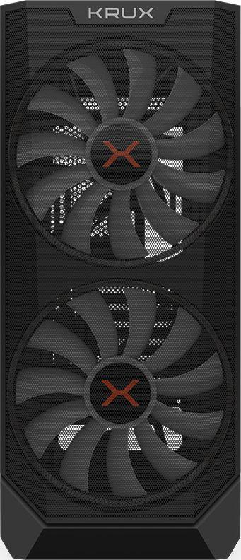 Kasë kompjuteri Krux Vortex ARGB (KRX0094), e zezë
