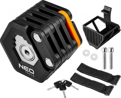 Dry biçiklete Neo Tools 91-006, palosës, me çelës, i zi