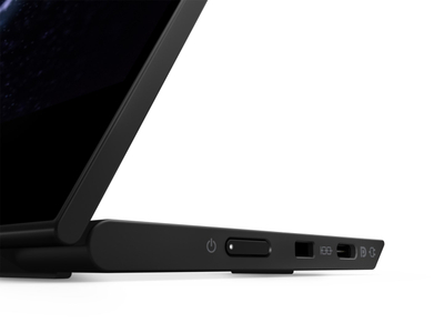 Monitor portativ Lenovo ThinkVision M14t, 14", Full HD, IPS, me prekje, i zi