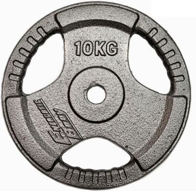 Disk peshe Eb Fit Hammertone, 10kg, fi28, gri