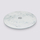 Pjatë rrotulluese 5five White Marble Effect, xham i temperum, mermer i bardhë