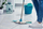 Set shtupë + kovë Leifheit Power Mop 3-në-1, i gjelbër