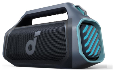 Altoparlant portativ Anker SoundCore Boom 2 Plus, pa tel, i fortë, blu