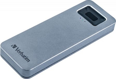 SSD i jashtëm Verbatim Executive Fingerprint Secure, 1TB, USB 3.1 Gen 1, gri