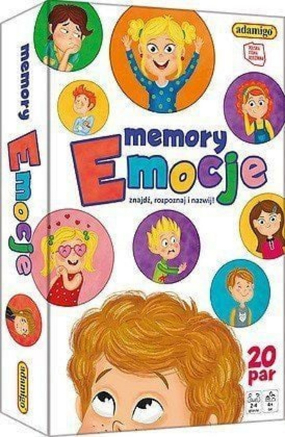 Lojë me karta Emocionet Adamigo Memory