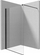 Paravan dushi Deante Kerria Walk in Wall, 140 cm, xham transparent 6 mm, profil i zi