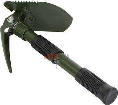 Lopatë e palosshme Mil-Tec Type Mini II, kompakte, jeshile