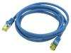 Kabllo rrjeti Goobay 69397, patch cord Cat 6a, 2 metra, blu