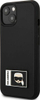 Futrollë telefoni Karl Lagerfeld Ikonik Patch për iPhone 13 6.1", hardcase, e zezë