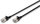Kабел за мрежа Digitus CAT 6A F FTP Slim Patch, 0.5 m, црн