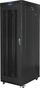 Kabinet rack Lanberg FF01 19", 27U 800x1200, derë rrjetë, i zi