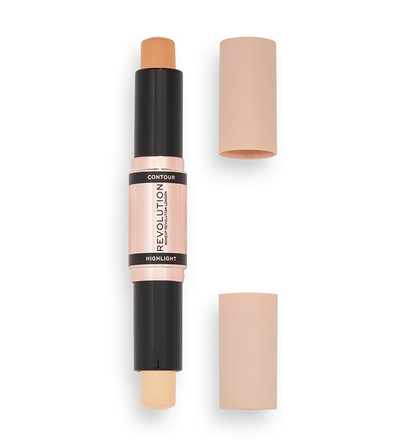 Konturë & shkëlqyes për faqe Makeup Revolution Stick, Light, 4.3g