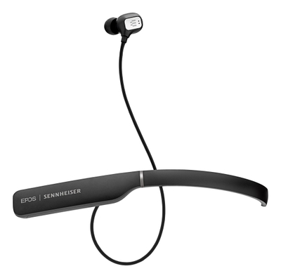 Kufje Sennheiser ADAPT 460, përçues kocke, Bluetooth, rreze 20m, të zeza/të argjendta