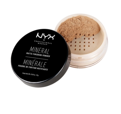 Pudër për grim Nyx Matte Finishing, Medium/Dark MFP02, 8g