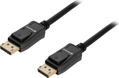 Kabllo Sharkoon DisplayPort 1.4, 8K, e zezë