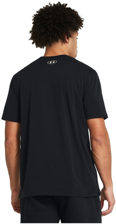 Блуза Under Armour Eagle Graphic Regular Fit, памук, црна