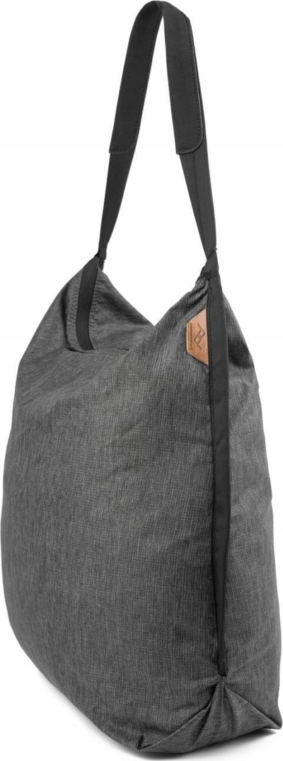 Çantë tote Peak Design Packable, palosëse, najlon rezistent ndaj ujit, gri e errët