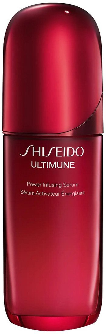 Серум за лице Shiseido Ultimune Power Infusing Concentrate 4.0, 75 ml, за сите типови кожа, црвен