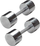Hantela Chrome Spartan 2 x 4 kg, set metalik