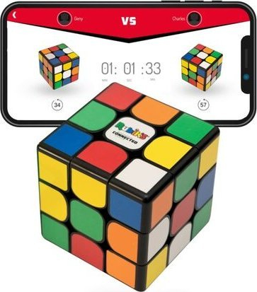 Kub inteligjent GoCube Rubik’s Connected X, 3x3, Bluetooth, shumëngjyrësh