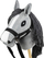Set aksesorësh për kal lodër SKIPPI Hobby Horse A5, kapistallë me frerë, gri