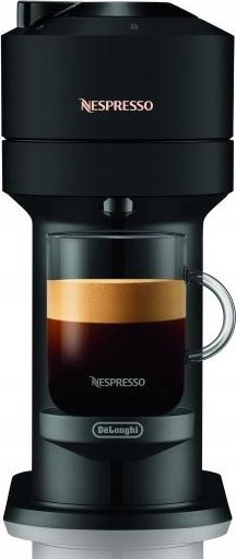 Aparat kafeje me kapsula Nespresso Vertuo Next DeLonghi ENV120BM, sistem Vertuo, Centrifusion, i zi matte