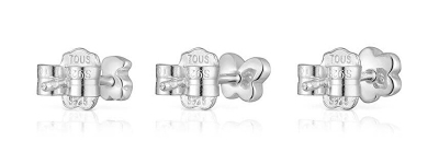 Set vathësh Tous Bold Motif Silver 1003875100, 3 copë, të argjendtë