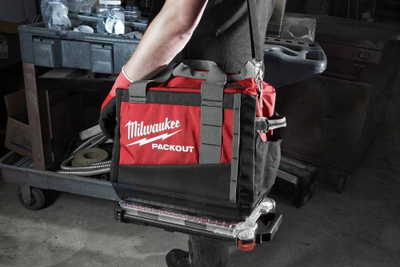 Organizues veglash Milwaukee Packout Compact Slim, 5 ndarje, plastikë e fortë, i kuq