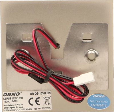 Ndriques LED Orno Lepus, 1.2 W, satin
