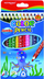 Ngjyrosa Keyroad Jumbo School Crayons, trekëndore, set me 12 copë, shumëngjyrëshe