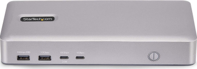Docking station StarTech.com USB4, dy ekrane 4K 120Hz ose 8K 60Hz, HDMI, 100W, i zi