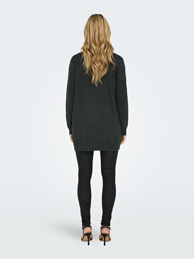 Triko ONLY ONLLESLY 15174274 Dark Grey Melange