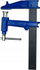 Kapëse shtrënguese Piher Piston R Bar Clamp, hapje 60 cm, thellësi 15 cm, blu