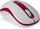 Maus Rapoo M10PLUS, wireless, USB, i bardhë dhe i kuq